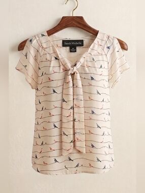 Sara Michelle Bird On A Wire Blouse PXL
